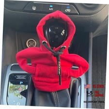 Car Gear Shift Cover, Hoodie, Auto Gear Shift Knob Cover, Interior 1PC-Red