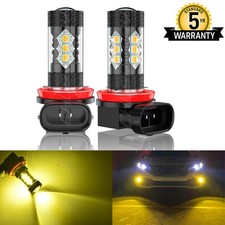 For Honda CR-V 2002-2016 2017 2018 2019 - H11 LED Fog Light Bulbs Yellow 2x