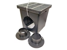 NDS 12" Square Catch Basin Drain Kit 1200MTLKITRTL