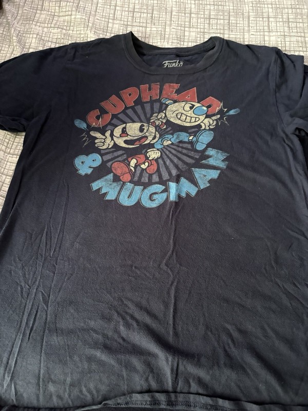 Funko Men's Cuphead Graphic T-Shirt Size M