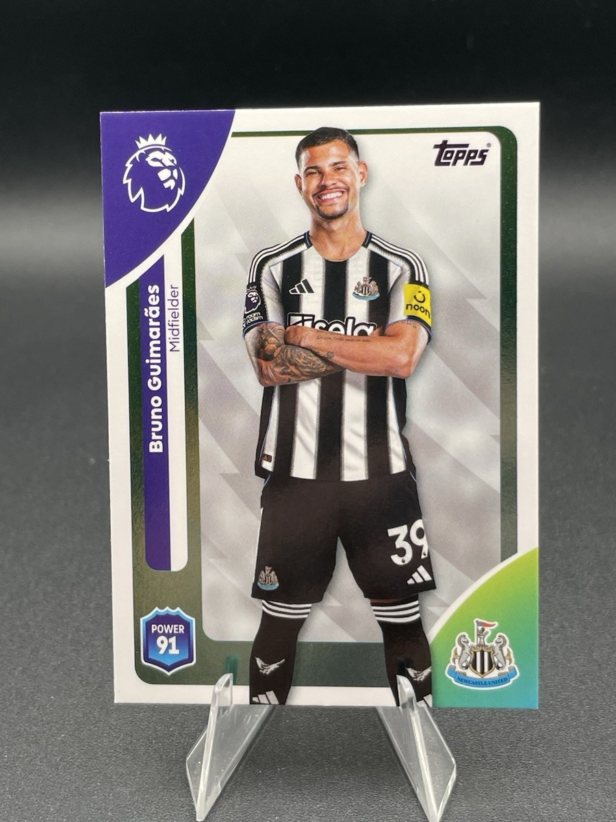 Newcastle United ブルーノギマランイス　正規品 Bruno Guimaraes Topps Premier League 2025/2026 25/26 Newcastle