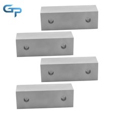6 2 2" Aluminum Machined Soft Jaws For 6" Vise 4 Jaws Vise Jaws 2 Pack
