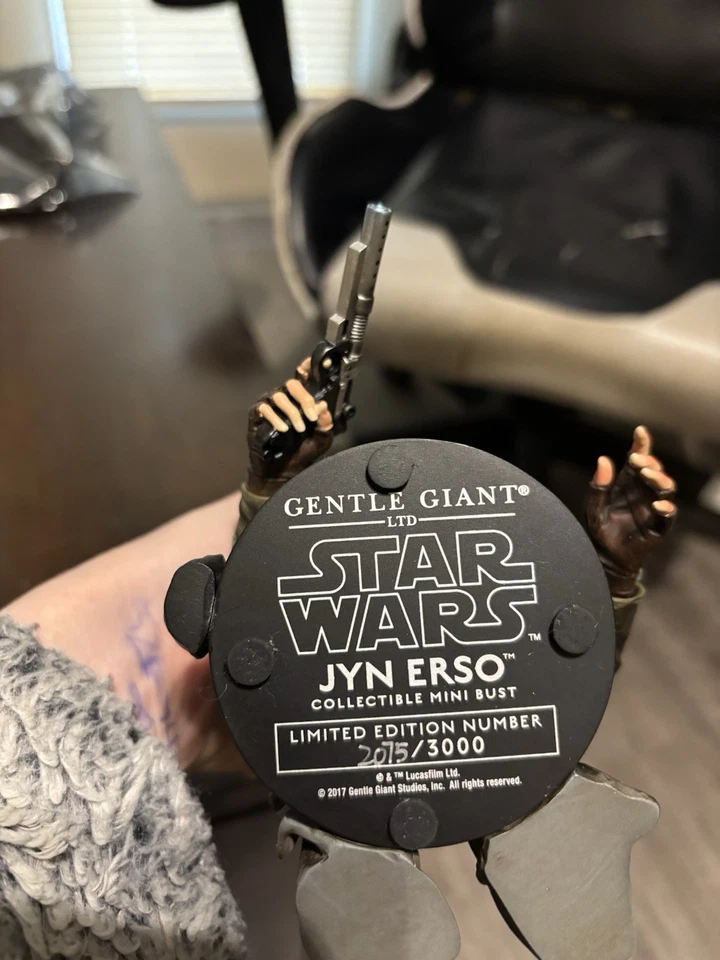 Juego de 3 bustos clásicos numerados Gentle Giant Star Wars edición limitada Foto 3 de 4