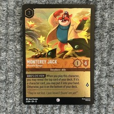 Disney Lorcana Wilds Unknown Monterey Jack 2/204 Foil Common