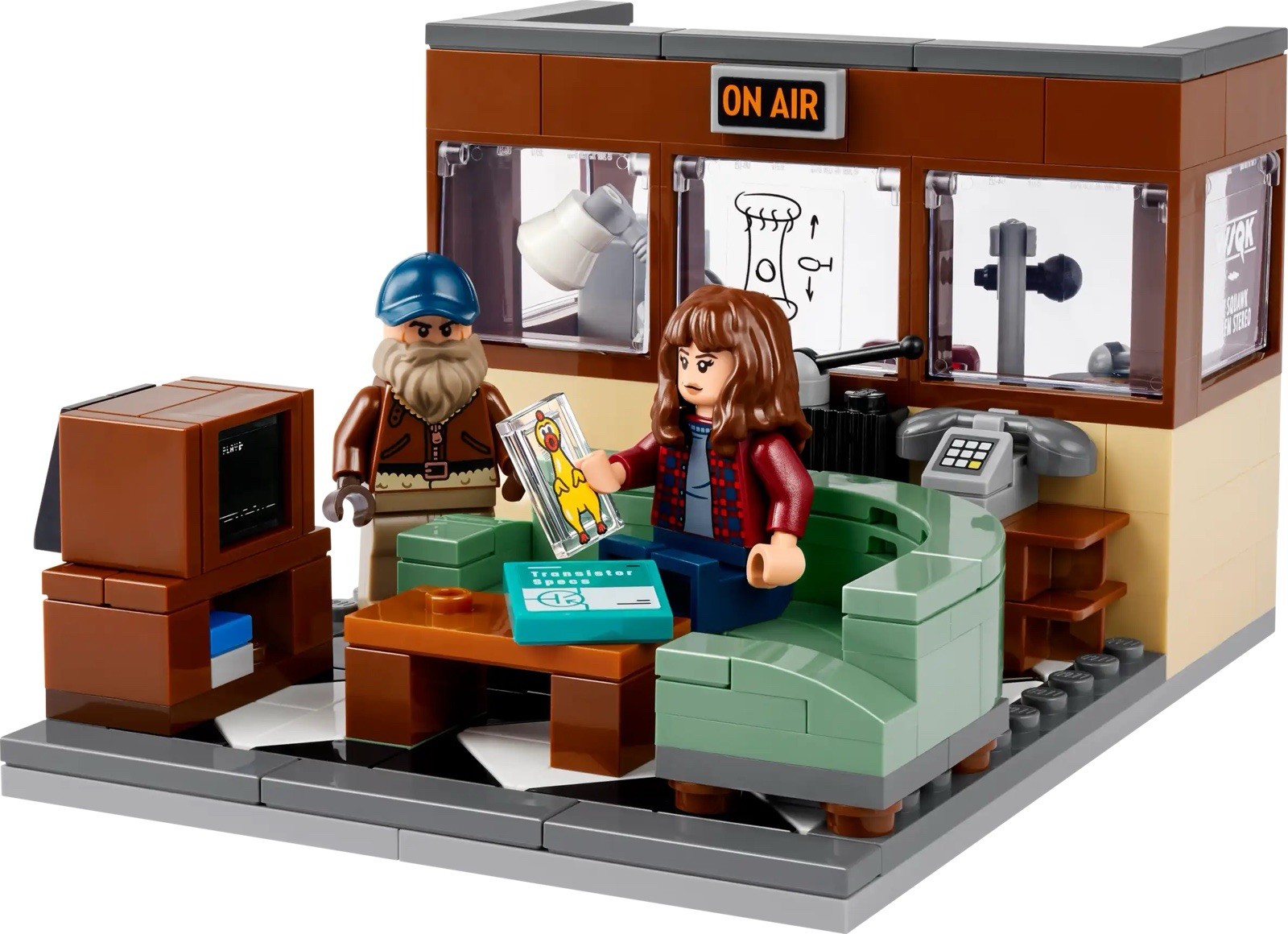 Lego Icons 40891 Stranger Things: WSQK Radio Station