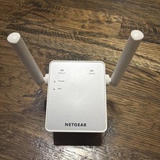 NETGEAR AC750 EX3700 Dual-Band WiFi Range Extender 750Mbps Wall Plug