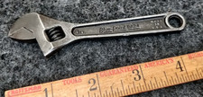 Vintage Blue-point By Snap-on Da24 4 Adjustable Wrench Usa
