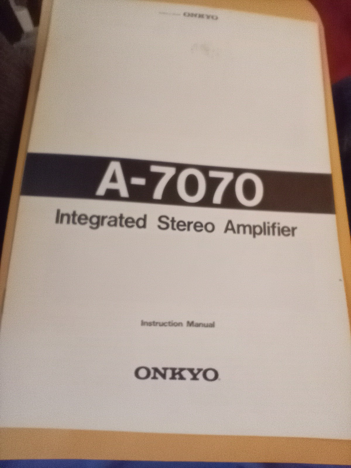 Onkyo T-4090 vintage audio equipment - eBay listing photo 1