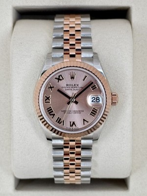 NEW 2026 Rolex Ladies Datejust 31mm 278271 Two-Tone Jubilee Pink Dial