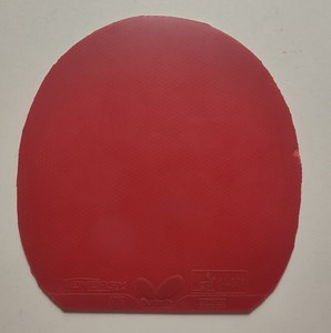 Butterfly Tenergy 05 Red 2.1mm – Used Table Tennis Rubber Sheet