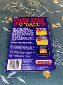 Super spike V'ball pour Nintendo NES &eacute;tat neuf
