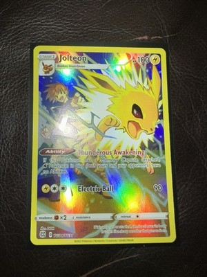 Pokémon : Jolteon TG04/TG30 Brilliant Stars Trainer Gallery near Mint Condition