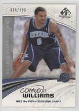 2005-06 SP Game Used Edition Rookie Authentics 878/999 Deron Williams #145 2d9