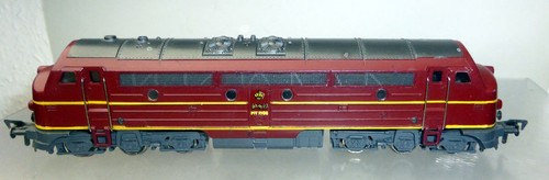 Fleischmann 1385D-2 ; Nohab-Diesellok  MY 1105 DB mit 3 Lampen!! /Z208 - Bild 5 von 7