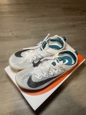 Nike Zoom Superfly Elite 2 Track Spikes M5.0/F6.5 White Green with Box and Bag