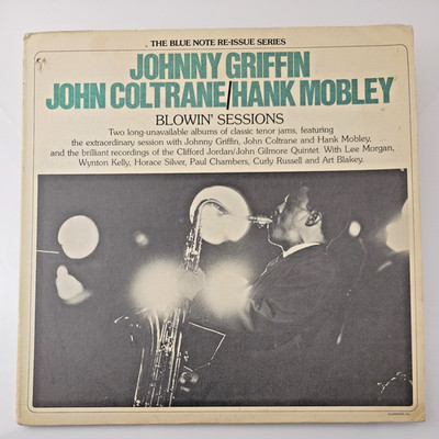 GRIFFIN/COLTRANE/MOBLEY - Blowin' Sessions 1975 2xLP Blue Note BN LA521-H2 