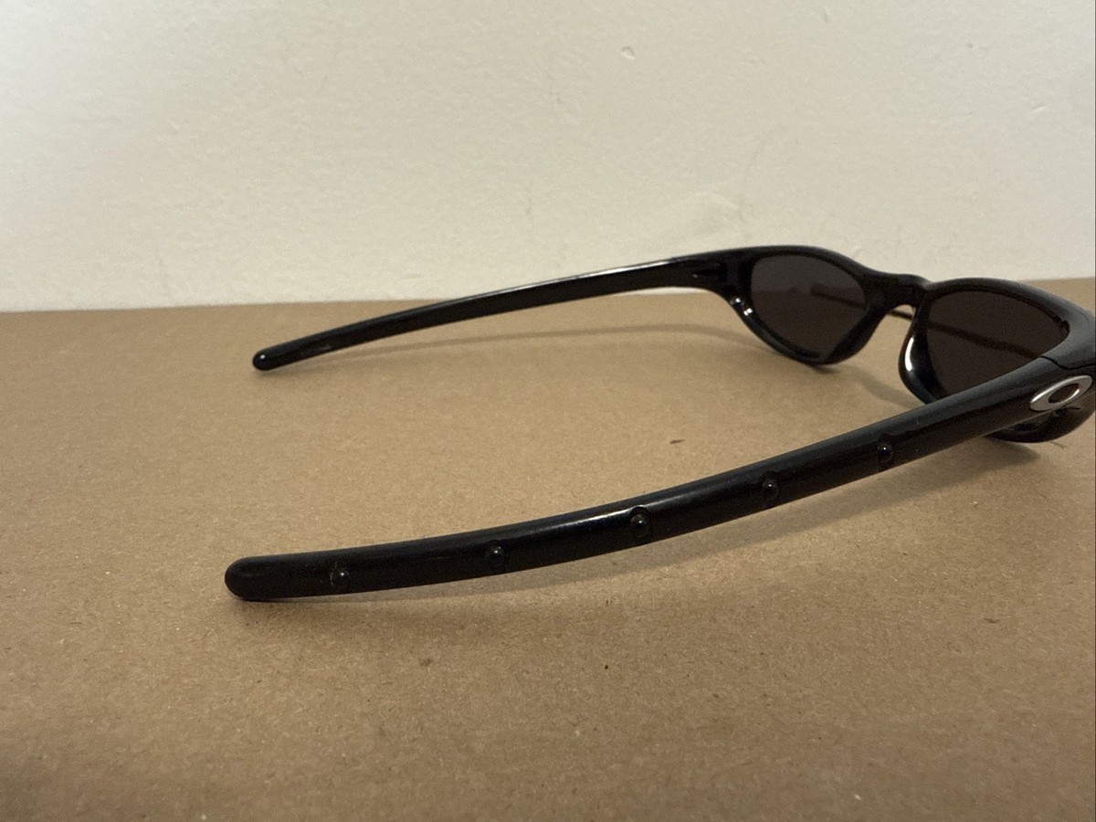 Oakley Sunglasses Four S Black Frame Purple Lens Blade Wesley