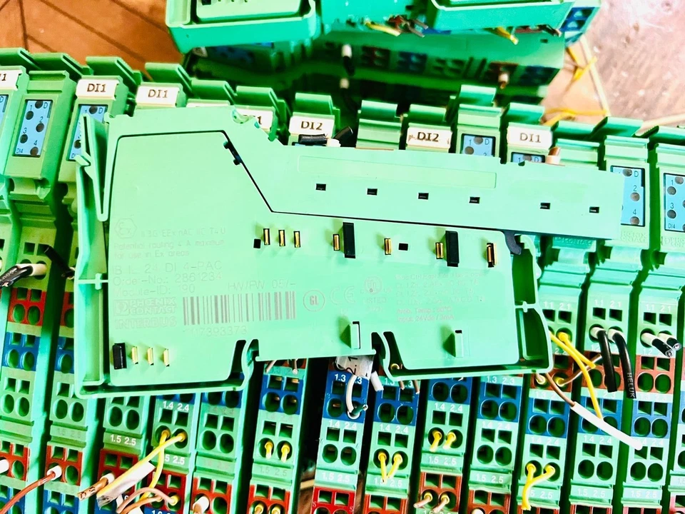 PHOENIX CONTACT IB IL 24 DI 4-PAC INLINE TERMINAL DIGITAL INPUT 24VDC 3 WIRE(5 - Image 3 of 4