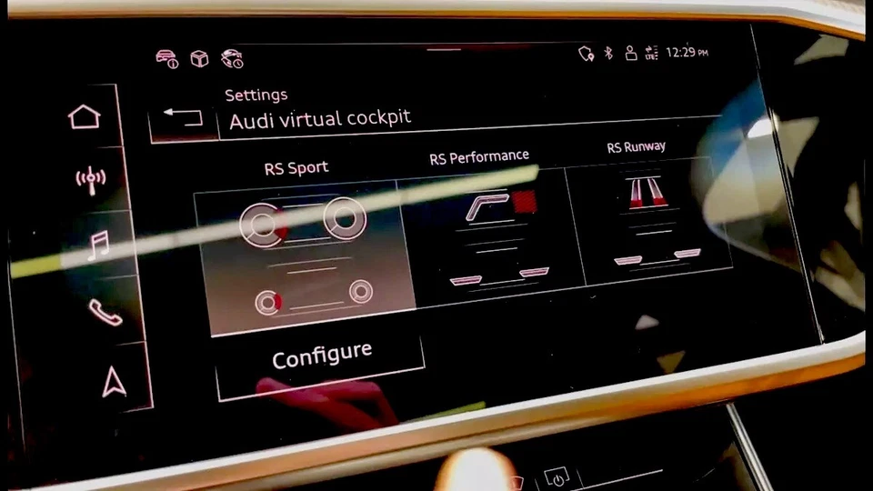 Audi A6 A7 c8 A8 d5 Q8 4m Virtual Dashboard Sport RS Dynamic layout activation - Image 2 of 4