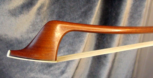 Schöner Kontrabassbogen Pernambuco gestempelt D Muniz Brasil 136gr. 69cm. - Bild 6 von 17