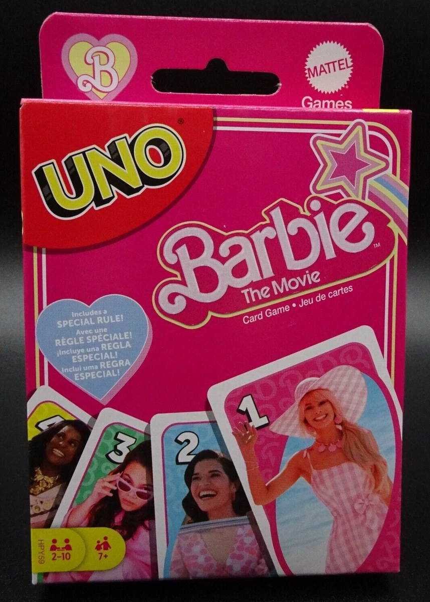 Barbie uno best sale card game