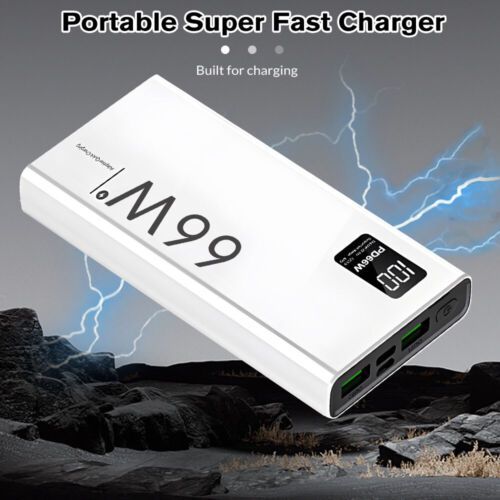 66W 20000mah Power Bank Quick Charging Power Bank Portable Charger for Phones - Picture 9 of 12