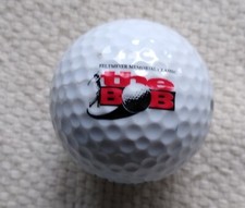 The Bob Feltmeyer Memorial Classic Logo Golf Ball Bourquin Insurance Thompson Bu