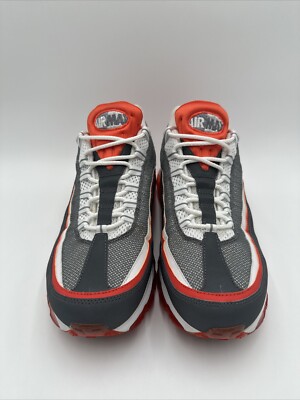 Nike Air Max 24-7 Grey Orange 2011 Size 13 Used 397252-101 