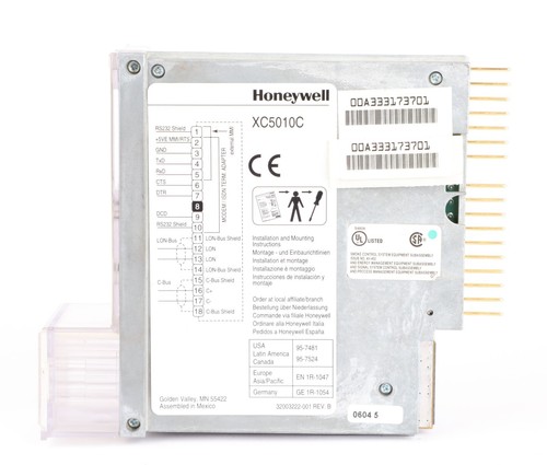 Honeywell XC5010C Excel 500 CPU Programmable Controller Module - Picture 3 of 6