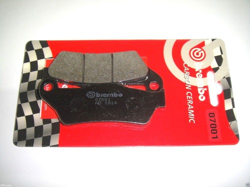 PASTIGLIE FRENO ANTERIORI BREMBO CARBON CERAMIC 07001 YAMAHA YP MAJESTY 125 1999 - Foto 1 di 1