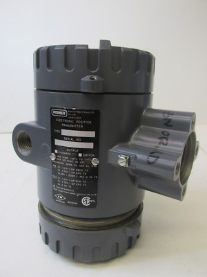 Fisher Electronic Position Transmitter Type 4210 Serial No. 18616001 43922WVS