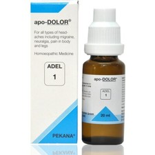 ADEL 1 Drops 20ml Pack apo-Dolor Adel Pekana Germany OTC Homeopathic Drops