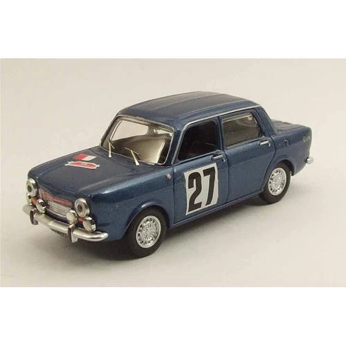 1:43 Best Simca Abarth 1150 Rallye Di Francia 1967 #27 Be9488 Diecast Modellino - Immagine 2 di 2