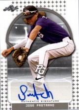 Jose Pastrano 2018 Leaf Perfect Game Autograph NIKE All-American Auto Rookie
