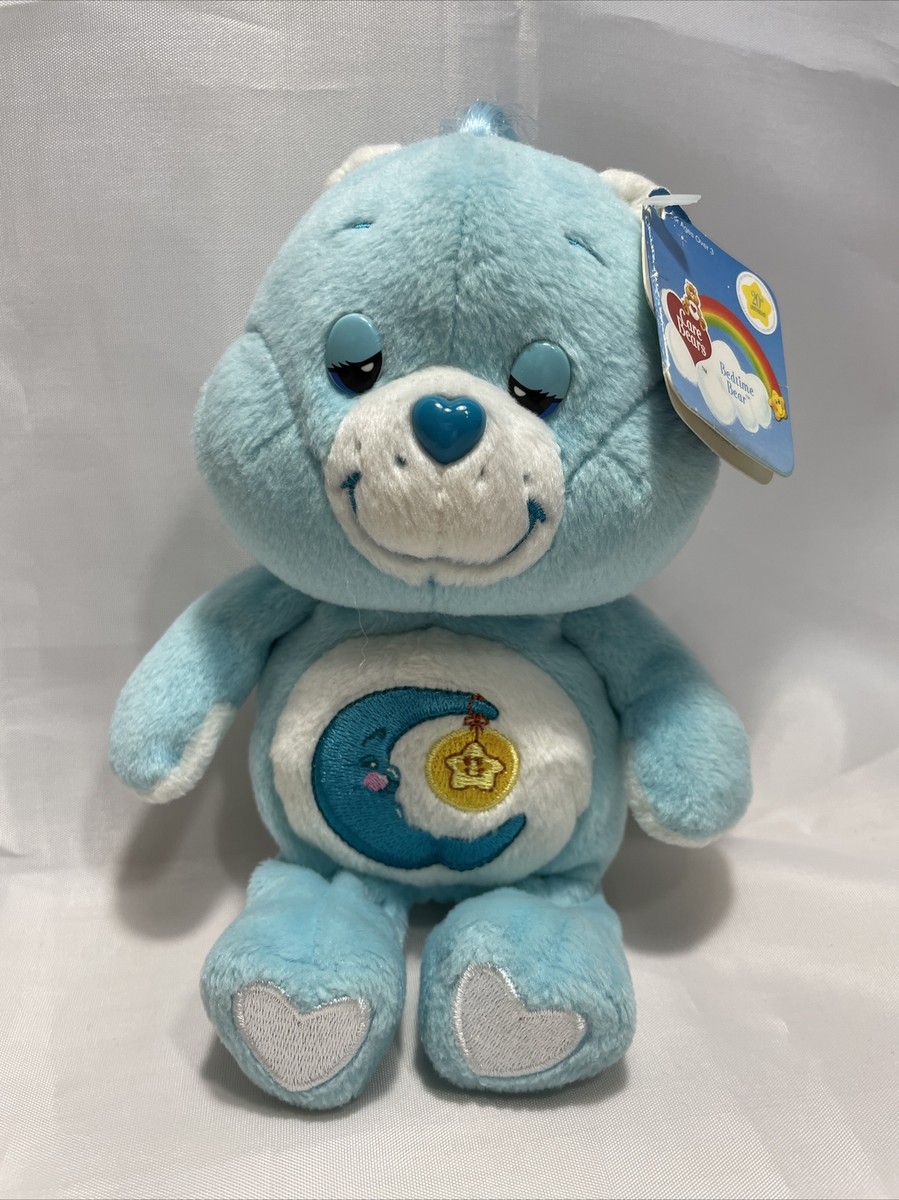 Carebears Light Blue Moon Bear Backpack with Star Hat Sleepy Amazon.com: Loungefly Care Bears Bedtime Bear Plush Cosplay  main image 2