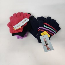 Cat  Jack Tech Touch Kids Knit Gloves 5 Pairs One Size Stretch Target