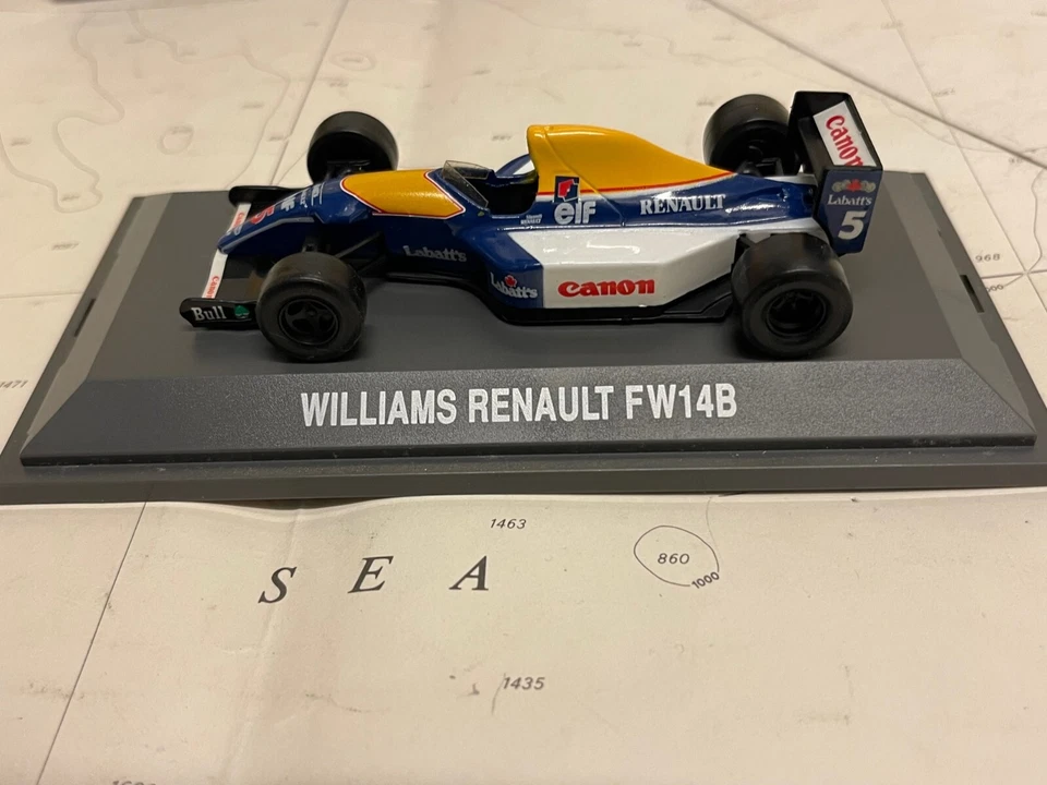 WILLIAMS RENAULT FW14B 1/43 KYOSHO CAMPIONE DEL MONDO F.1 1992 N°5 - Immagine 3 di 4
