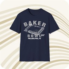 Baker Bowl 1887 Classic Cut Baseball T-Shirt - Philadelphia Phillies