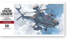 Hasegawa PT23 07223 AH-64D Apache Longbow  1/48 Scale Plastic Model Kit T48 Post