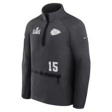 Kansas City Chiefs Patrick Mahomes Nike Super Bowl LVIII Player Jacket XL - NWT