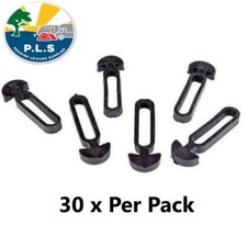 30 x Awning Anchor Bands Awning Tent Rubber Toggle Bands Caravan Camping 6017675