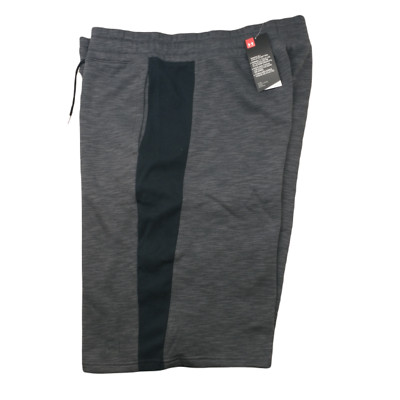 Under Aemour Mens 3XLT Tall Gray 13'' Baseline Fleece Basketball Shorts 1302785