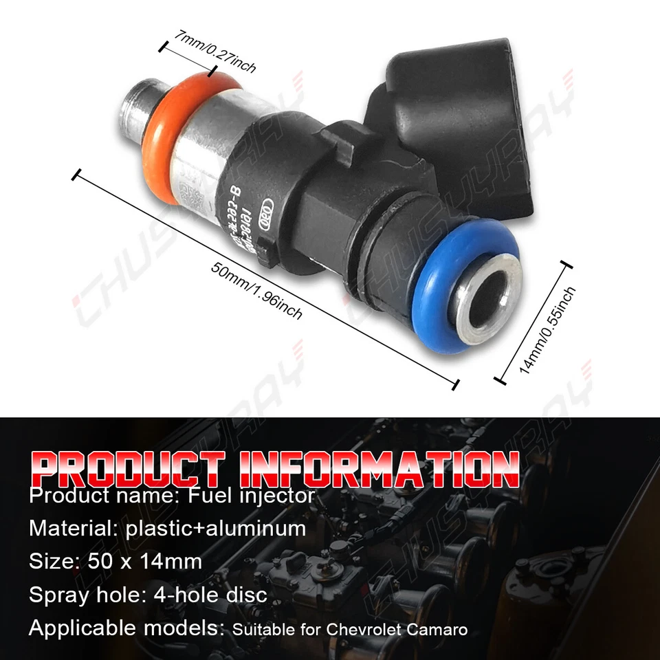 Inyector de combustible 6 piezas 0280158191 7T4Z-A 7T4Z9F593B para Mercury Sable 2008-2009 3,5 L Foto 2 de 4