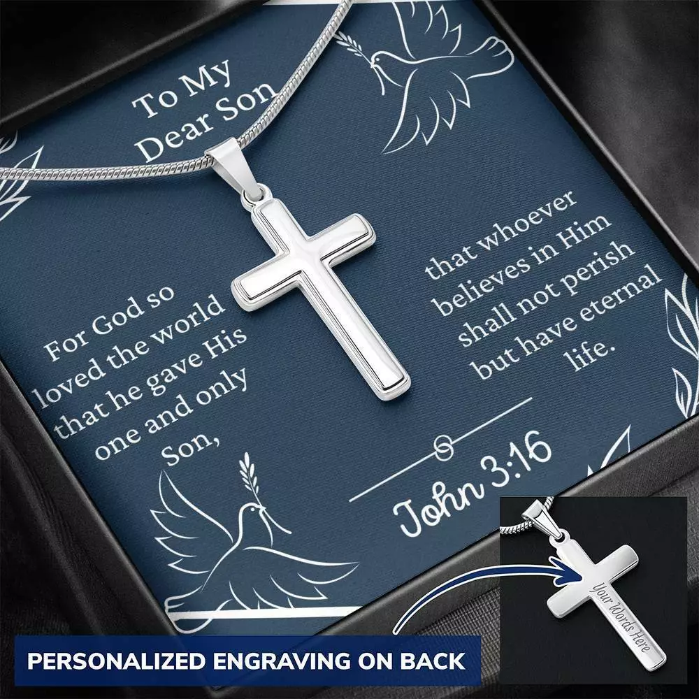 Confirmation cross necklace shop