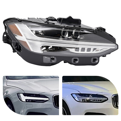 Headlamp Right Passenger Side For 2018-2023 VOLVO Headlight Direct Replacement