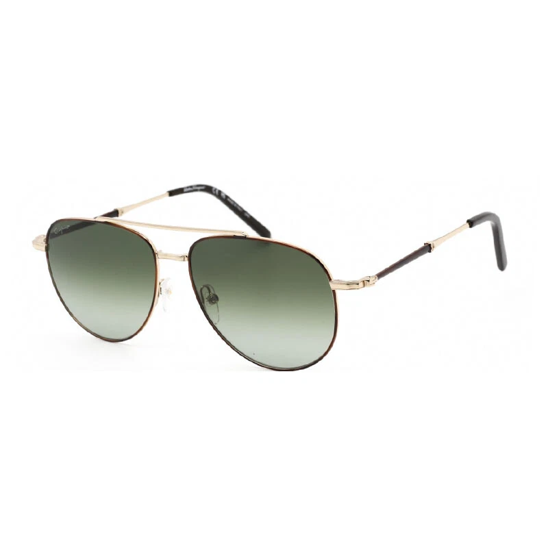 Salvatore Ferragamo SF265S 068 Aviator Sunglasses Sz 62-13-145 Salvatore Ferragamo SF265S main image 3