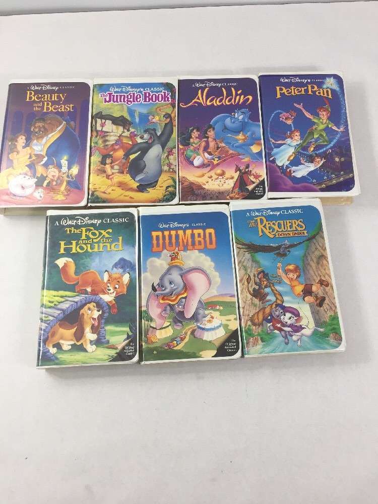 コレクション THE  WALT  DISNEY WALT DISNEY CLASSICS BLACK DIAMOND COLLECTION VHS ORIGINAL LOT OF