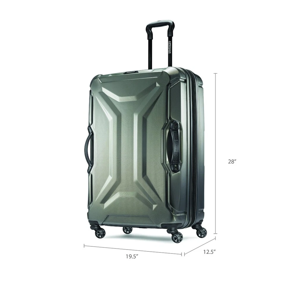 American Tourister Luggage Olive Green - Medium  - Image 3 of 4