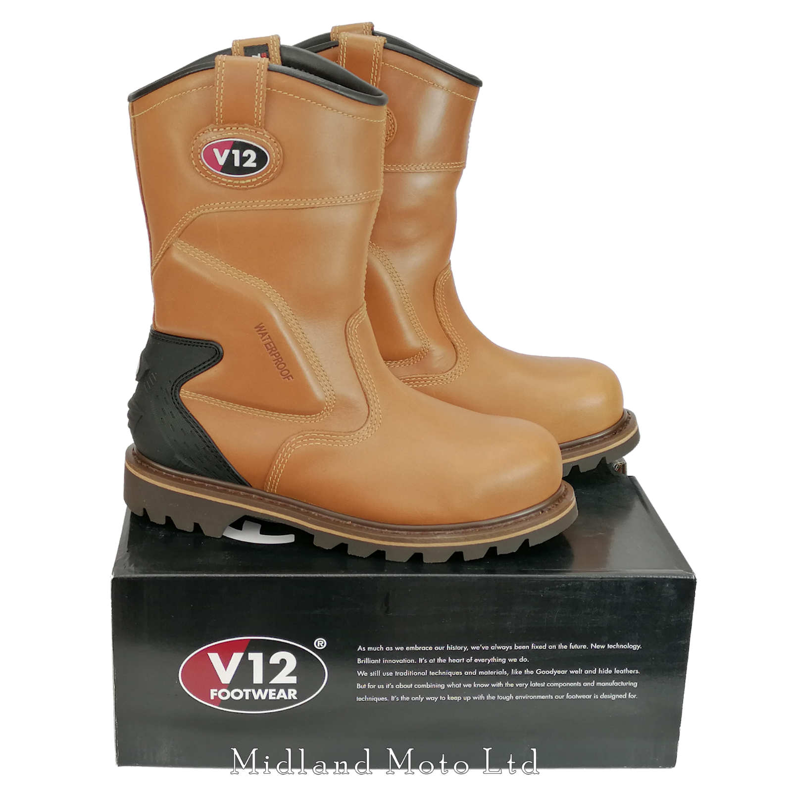 v12 tomahawk rigger boots