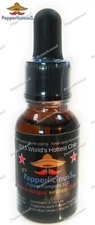 WORLDS HOTTEST CAROLINA REAPER INFUSED CHILI PEPPER OIL - (ExtraVrgnOlve) 1/2 OZ